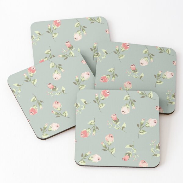 Item preview, Vintage Pink Rose Buds designed and sold by junkydotcom.