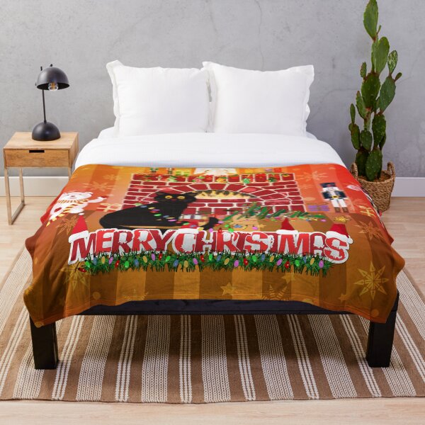 Item preview, Naughty Cat "Merry Christmas" designed and sold by MC Art Studio.