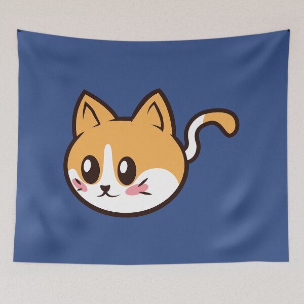 Item preview, Cute Orange and White Tabby Cat designed and sold by PettoArt.