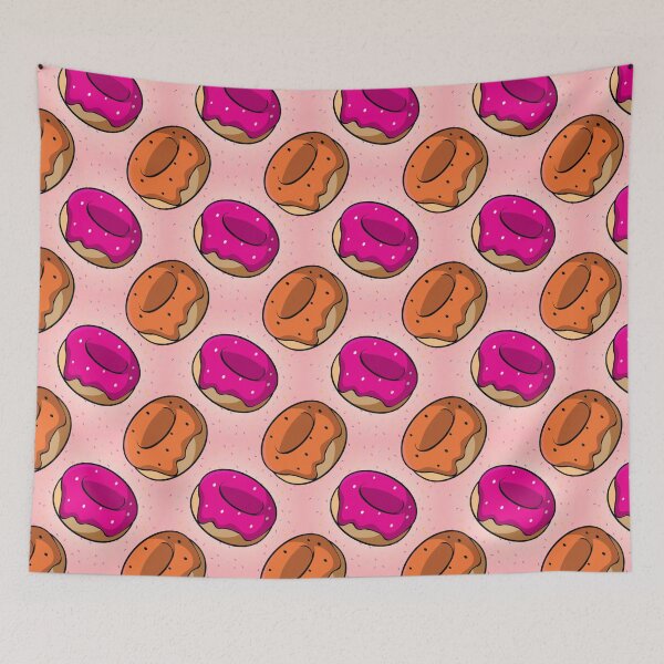 Item preview, Colorful donuts pattern designed and sold by Donutlovers.