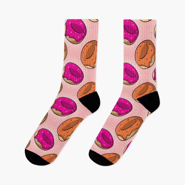 Item preview, Colorful donuts pattern designed and sold by Donutlovers.