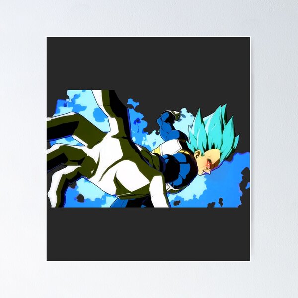 Vegeta Blue (final flash) Poster for Sale by Ralex495