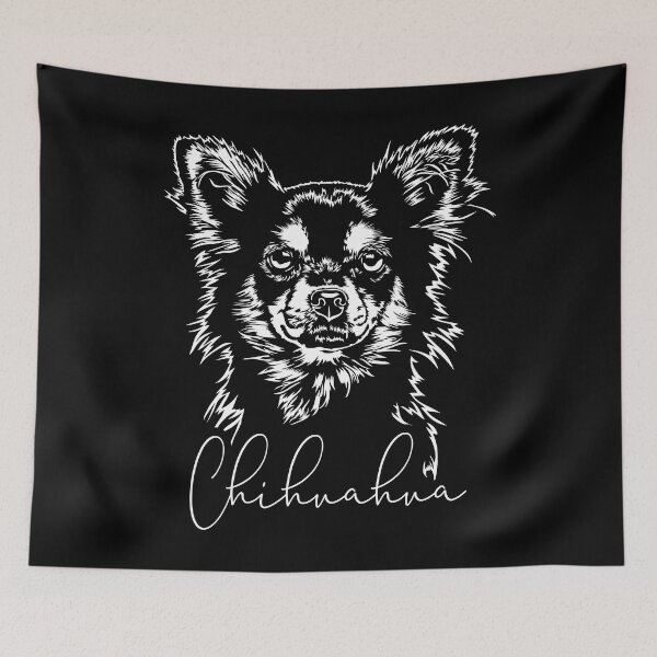 Item preview, Chihuahua Dog Portrait Cute Dog designed and sold by dogarts.