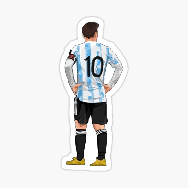 Messi Argentina 2021 Sticker For Sale By Luxci Redbubble
