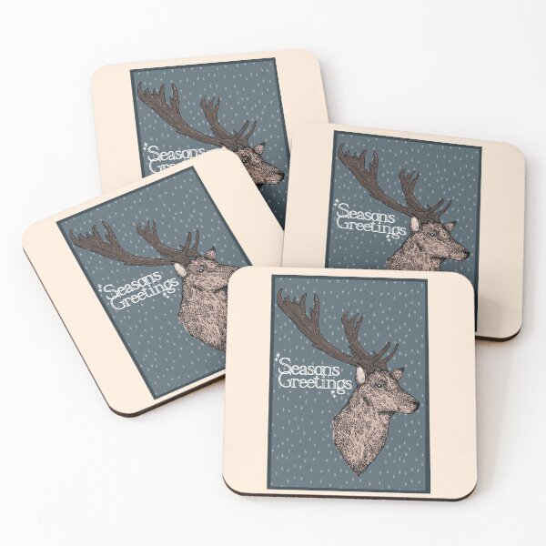 Item preview, Seasons Greetings Stag designed and sold by Sam Scarr.