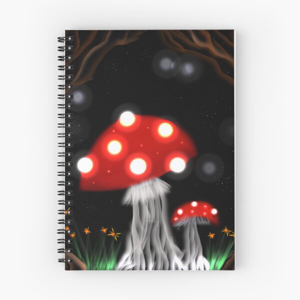 Item preview, Fly Agaric Forest (MKW-DA.21) designed and sold by Katrina Morgan.