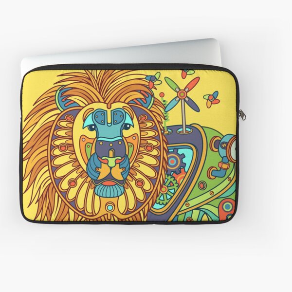 Lion, from the AlphaPod collection Laptop Sleeve