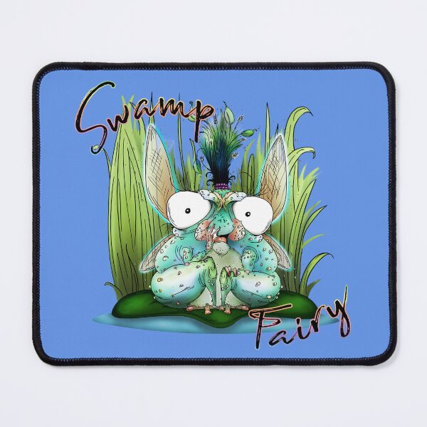 Item preview, Swamp Frog Fae Fairy with Text designed and sold by iduzarts.