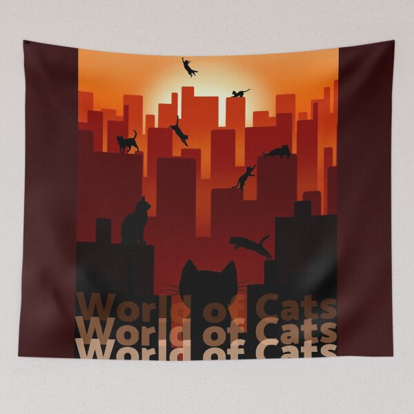 Item preview, World of Cats designed and sold by Coffee Lifestyle.
