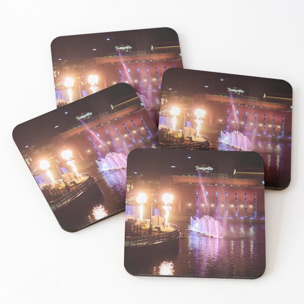 Item preview, Fire and water. Tampere Dancing Waters 2022 3 designed and sold by Jouko Lehto Photography.