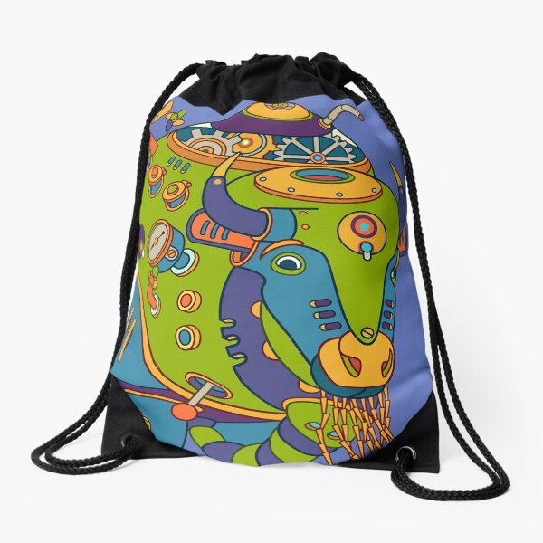 Bison, from the AlphaPod collection Drawstring Bag