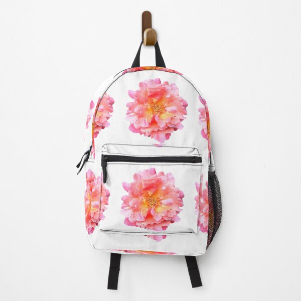 Item preview, Pink and Orange Blooming Summer Flower designed and sold by CrystalsArtPaws.
