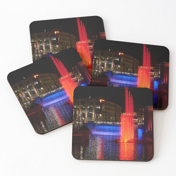 Item preview, High red. Tampere Dancing Waters 2022 4 designed and sold by Jouko Lehto Photography.