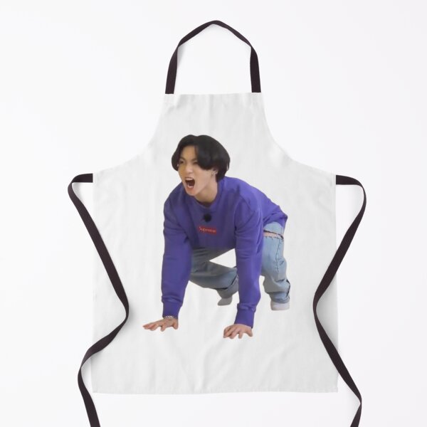 Item preview, Jungkook Sticker Meme Glossy designed and sold by MicheleAndrea.