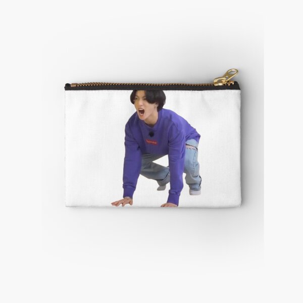 Item preview, Jungkook Sticker Meme Glossy designed and sold by MicheleAndrea.