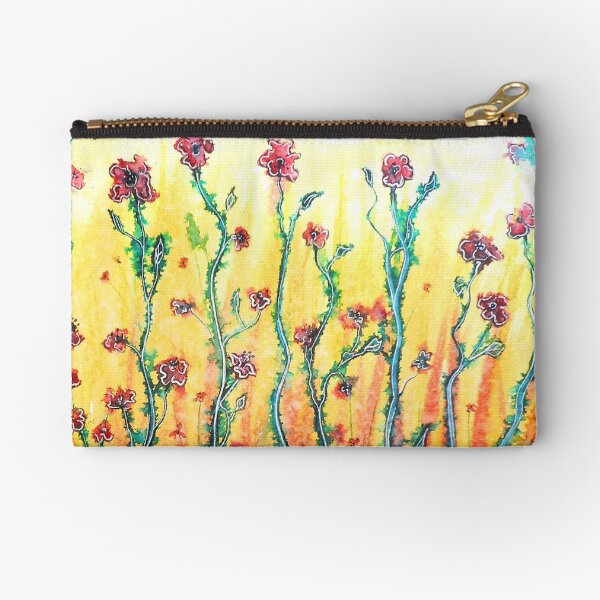 Flower Light Zipper Pouch
