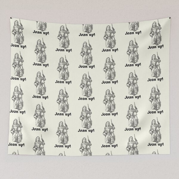 Item preview, Joan of Arc Joan Up! Inspirational Motivational Vintage Art designed and sold by IceCreamMuseum.