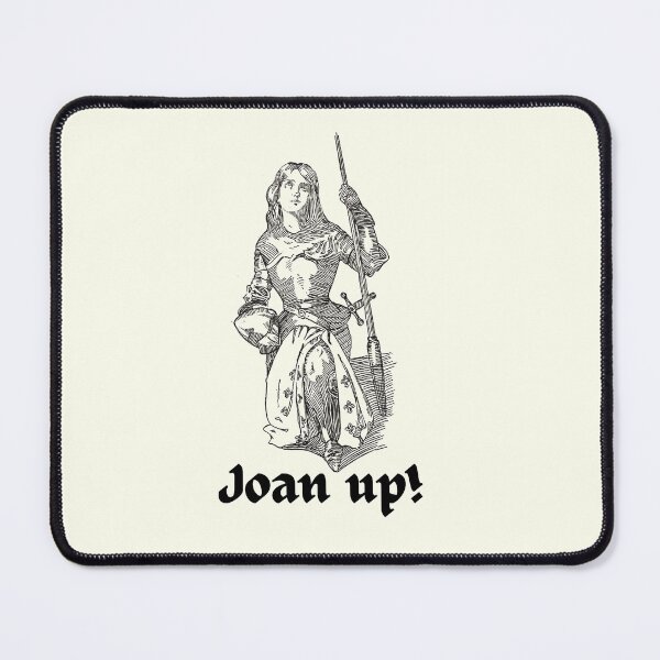Item preview, Joan of Arc Joan Up! Inspirational Motivational Vintage Art designed and sold by IceCreamMuseum.