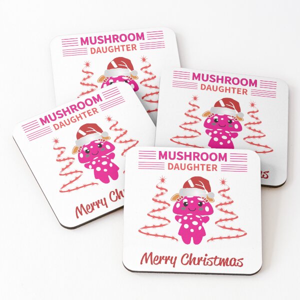 Item preview, MERRY CHRISTMAS  LOVELY COLORFUL MUSHROOM DAUGHTER| GIFT FOR DAUGHTER| FUNNY COLORFUL CHRISTMAS  designed and sold by al21ex.