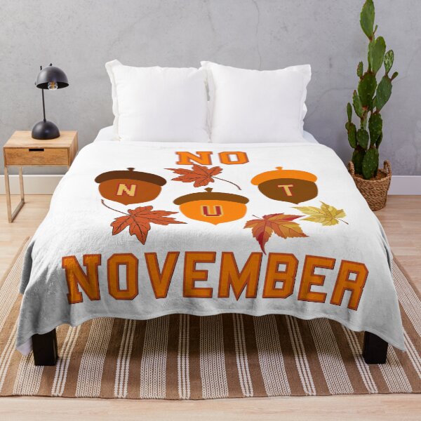 Item preview,  NO NUT NOVEMBER COOL FUNNY FALL SEASON designed and sold by JIMMYKIVUTI.