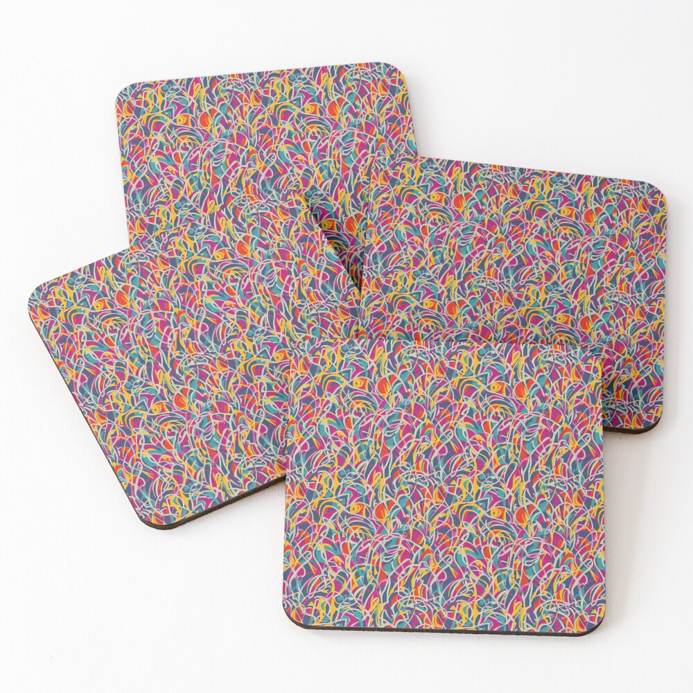 Item preview, Coasters (Set of 4) designed and sold by AbstractWave.