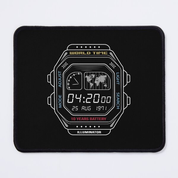 Item preview, Vintage digital watch clock screen designed and sold by portokalis.