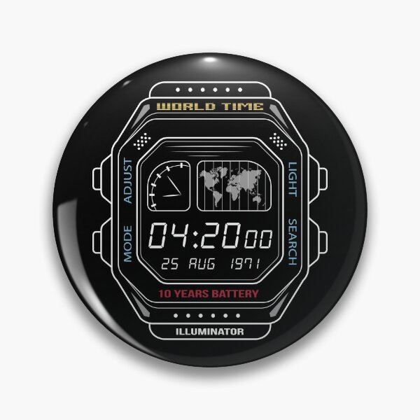 Item preview, Vintage digital watch clock screen  designed and sold by portokalis.