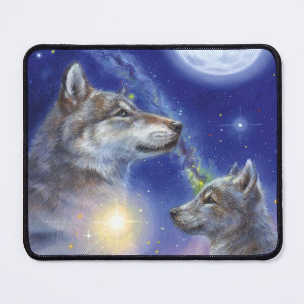 Item preview, Wolf - magical moon designed and sold by marjoleinkruijt.