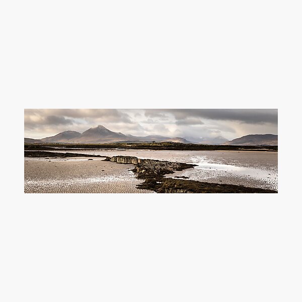 Item preview, Ashaig Beach and Cuillin Mountains Isle of Skye Scotland designed and sold by panoverse.