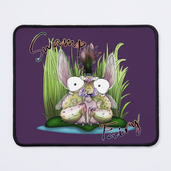Item preview, Swamp Frog Fae Fairy with Text designed and sold by iduzarts.
