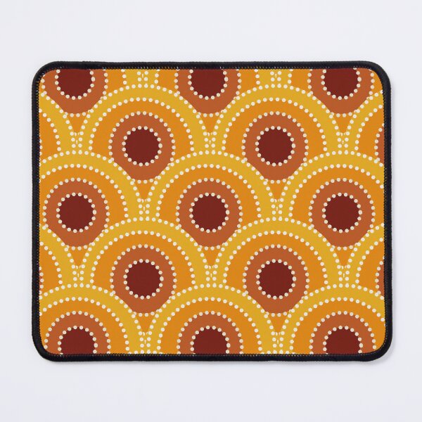 Item preview, Art Deco Sunrise Retro pattern  designed and sold by Yasminepatterns .