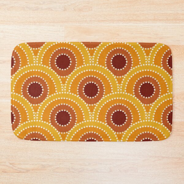 Item preview, Art Deco Sunrise Retro pattern  designed and sold by Yasminepatterns .