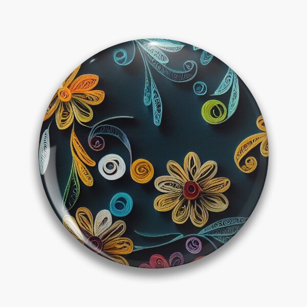 Aperçu de l'œuvre Motif botanique Quilling créée et vendue par Lenkooo.