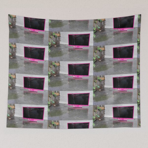 Item preview, A telly in the rain designed and sold by MidnightMagpie.