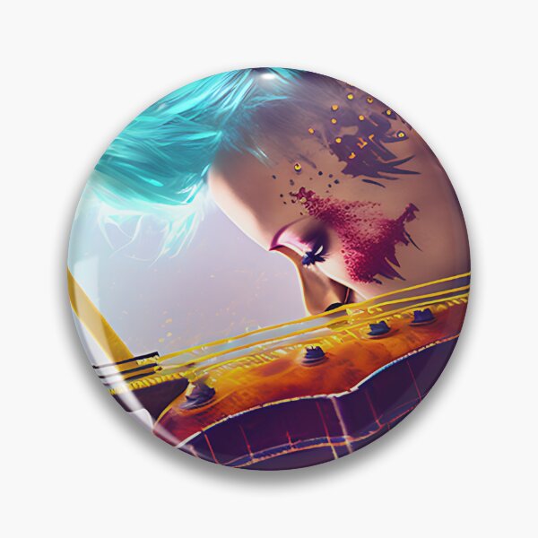 Item preview, Punk girl playing an electric violin designed and sold by AiAholic.