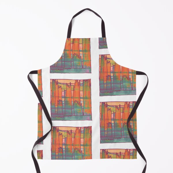 Item preview, Liminal Space II Orange Abstraction designed and sold by BlackArtichoke.