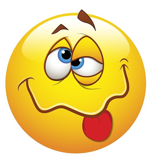 "Drunk Smiley Face Emoticon" Poster by allovervintage Redbubble