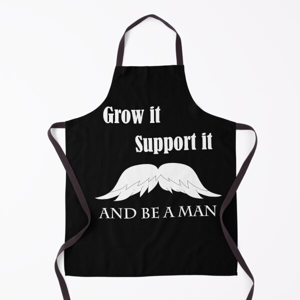 Item preview, funny movember puns | grow it, support it designed and sold by E-KaLsshop.