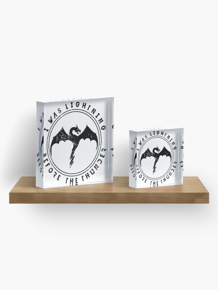 Alternate view of Imagine Dragons Thunder Acrylic Block