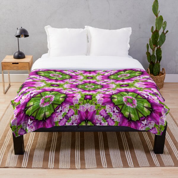Item preview, Purple Tulip Pattern designed and sold by Patternflower.