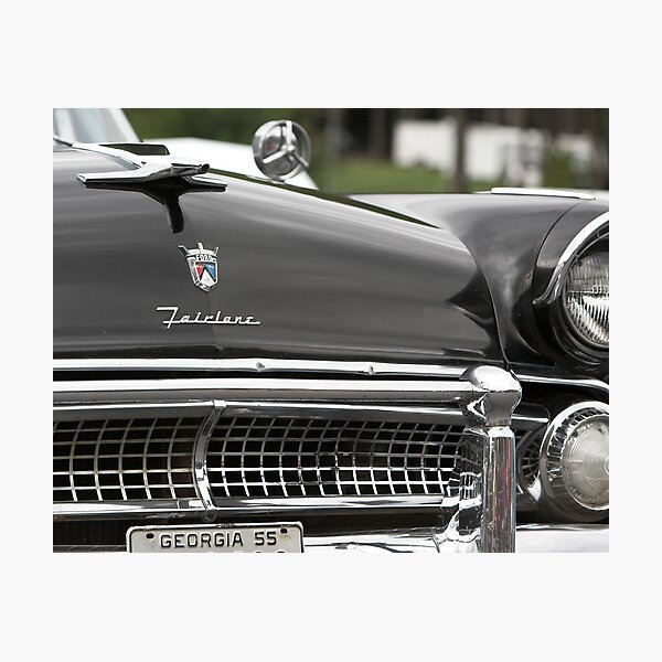 Black Fairlane Photographic Print