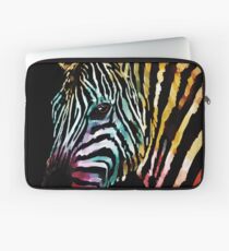 Regenbogen Zebra Laptoptasche