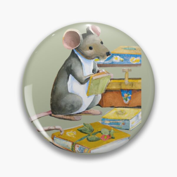 Item preview, Whimsical watercolor mouse, mouse art, mouse painting,mouse nursery,   mouse watercolor,   cute mouse,   mouse lover designed and sold by Artsareus.