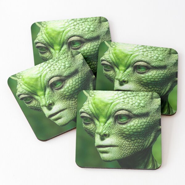 Item preview, Peaceful and Benevolent Reptilian Being - spiritual art spiritual artwork spirituality wellness well-being designed and sold by LvSoulCreations.