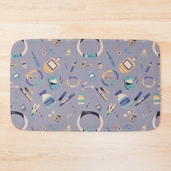 Item preview, Diabetics Items - Seamless Pattern designed and sold by SalxSal.