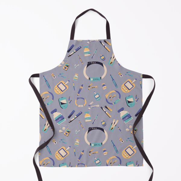 Item preview, Diabetics Items - Seamless Pattern designed and sold by SalxSal.