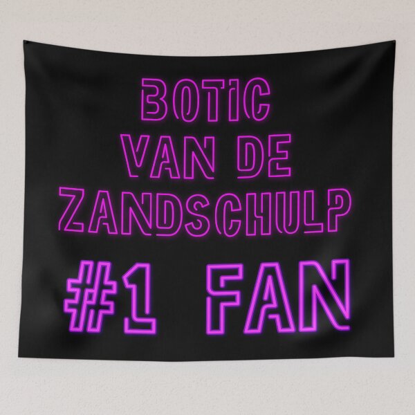 Item preview, Botic Van De Zandschulp - #1 fan designed and sold by 2Girls1Shirt.