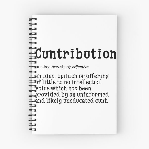 Item preview, Cuntribution | Definition Print | Bathroom Print | WC Print | Wall Art | Wall Decor | Funny Print | Gift Idea | Funny Quotes designed and sold by peacefulcreator.
