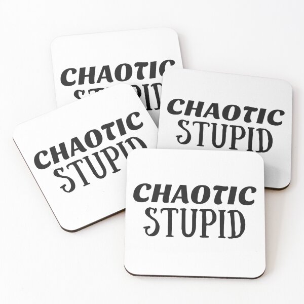 Item preview, Chaotic Stupid designed and sold by Emerald Makes.