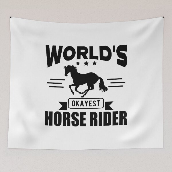 Item preview, Horse Rider - World's okayest horse rider designed and sold by kchappyshop.